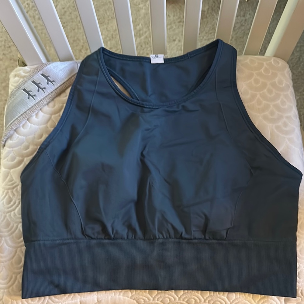 Lululemon Blue Racerback Sports Bra